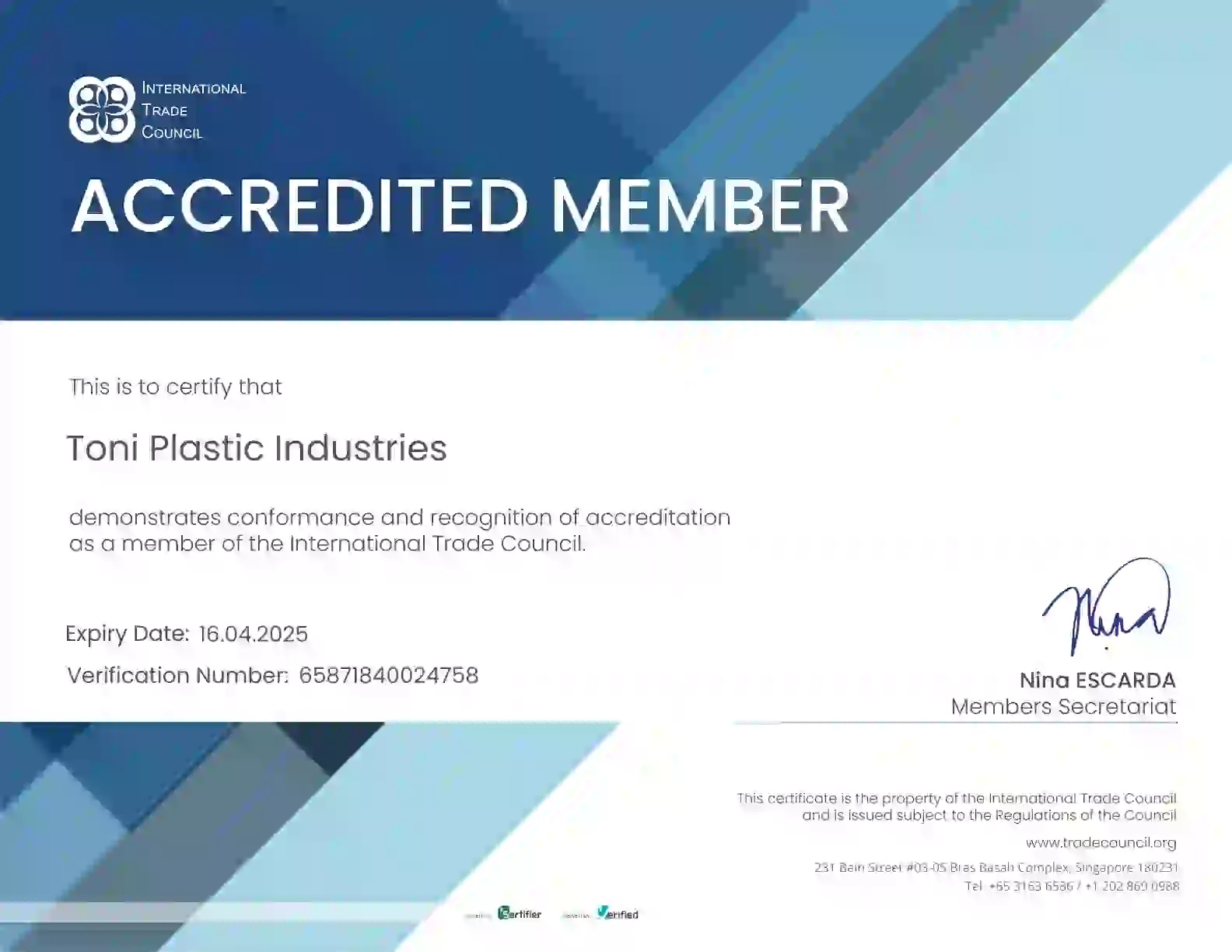ITC Membership